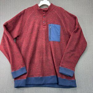 Old Navy Mens Red & Blue Pullover Sweater XXL